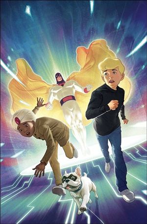 Space Ghost / Jonny Quest: Space Quest issue 2.00-V Joshua Middleton Foil Virgin Cover