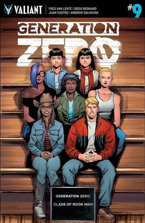 Generation Zero issue 9-B Brent Peeples Cover