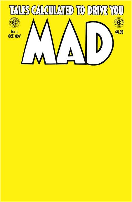 MAD issue 1-C Facsimile Edition Blank/Sketch Cover