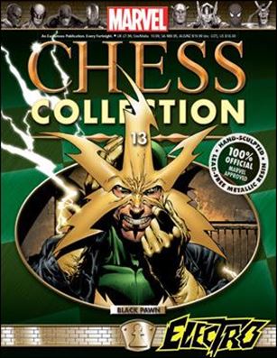 Marvel Chess Collection (UK) issue 13 Electro (Black Pawn)