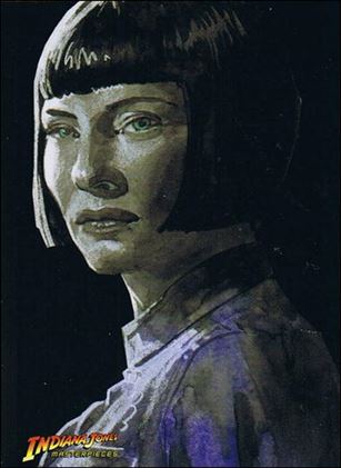 Indiana Jones Masterpieces (Base Set) card 17 Irina Spalko