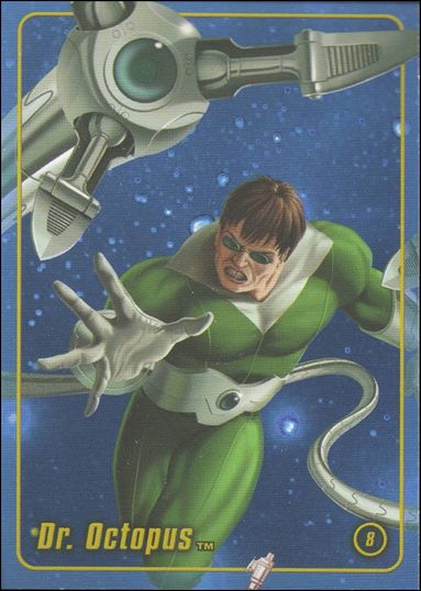 Marvel Heroes Figure Factory: Series 1 (Base Set) card 8 Dr. Octopus