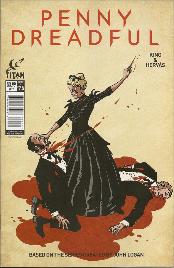 Penny Dreadful (2017) issue 5 Rob Davis Cover