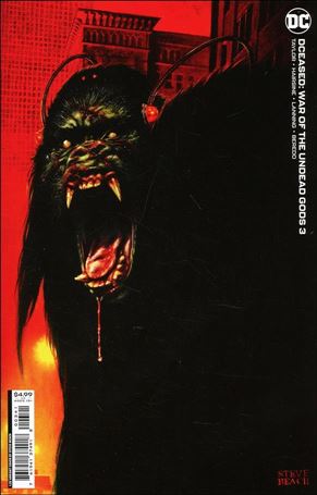 DCeased: War of the Undead Gods issue 3-D Steve Beach 1:25 Cardstock Cover