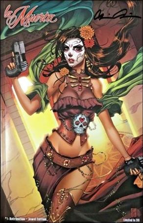 La Muerta: Retribution (2018/08) issue 1-C Collette Turner Jewel Cover 1/300