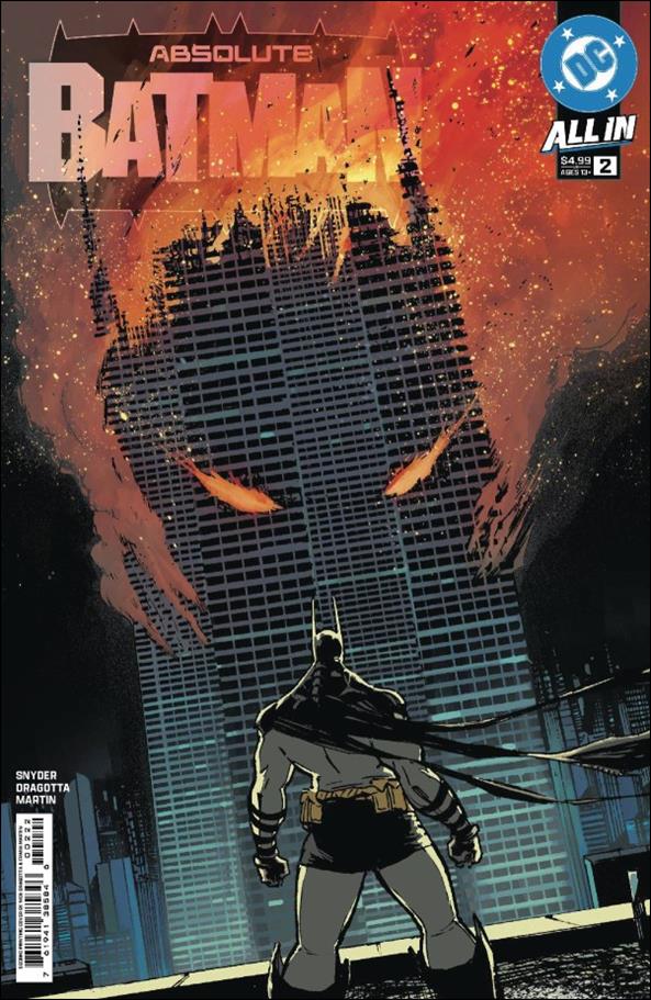 Absolute Batman issue 2-H Nick Dragotta Cover (Second Printing)