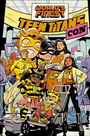 World's Finest: Teen Titans issue 3 Chris Samnee Cover