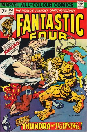 Fantastic Four (1961) issue 151-B UK Price Cover