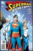 Superman: Secret Origin issue 4 Gary Frank "Krypton" Cover