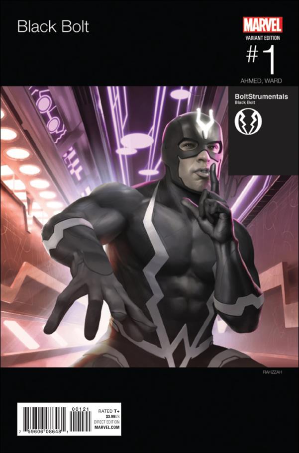 Black Bolt issue 1-B Rahzzah Hip Hop Cover