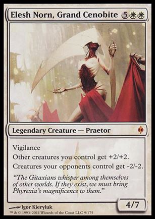 Magic the Gathering: New Phyrexia card 9 Elesh Norn, Grand Cenobite