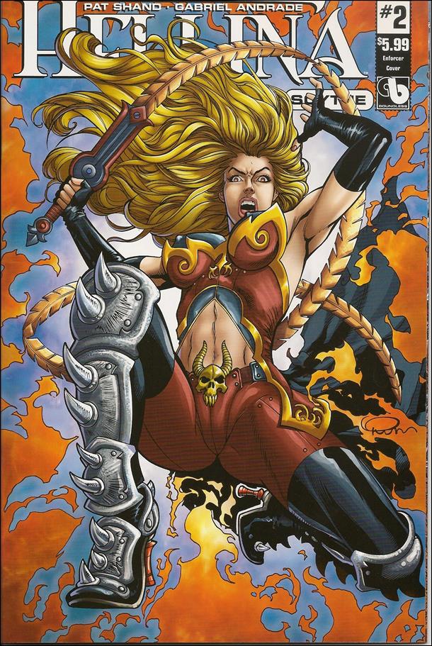 Hellina: Scythe issue 2-Enforcer Ron Adrian "Enforcer" Cover