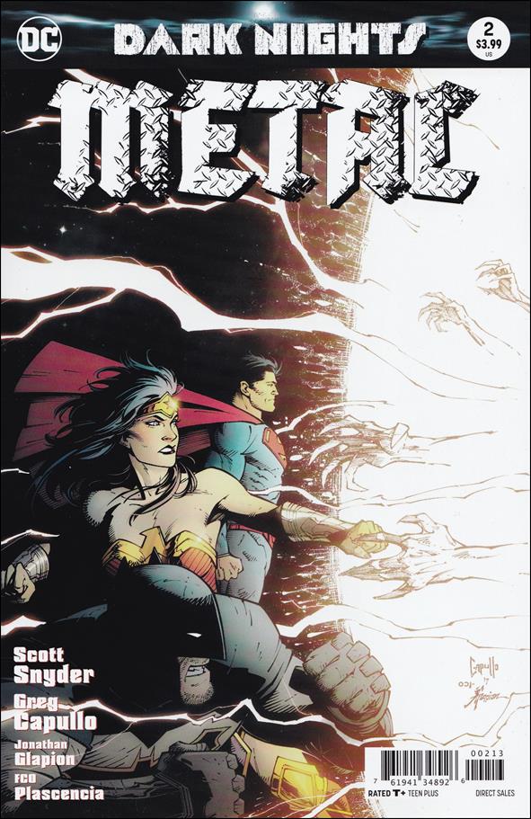 Dark Nights: Metal issue 2-J Greg Capullo Cover (3rd Printing) 