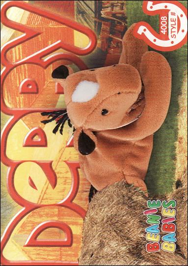 Beanie Babies Series 4 (Base Set) card 174 Derby