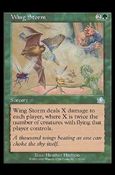 Magic the Gathering: Prophecy (Base Set) card 135 Wing Storm