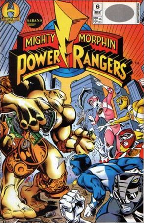 Saban's Mighty Morphin Power Rangers (1994) Cover Image 2