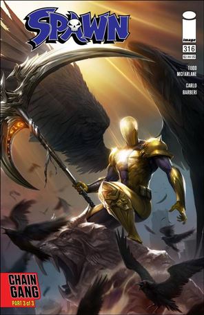 Spawn issue 316 Francesco Mattina Cover