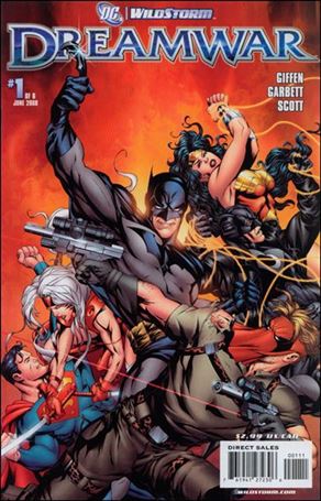DC/WS DreamWar issue 1 Mike McKone Cover