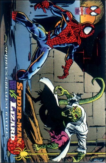 Amazing Spider-Man (Base Set) card 102 Spider-Man vs Lizard