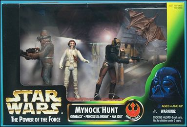 Star Wars: The Power of the Force 2 3 3/4" Cinema Scenes figure 8 Mynock Hunt