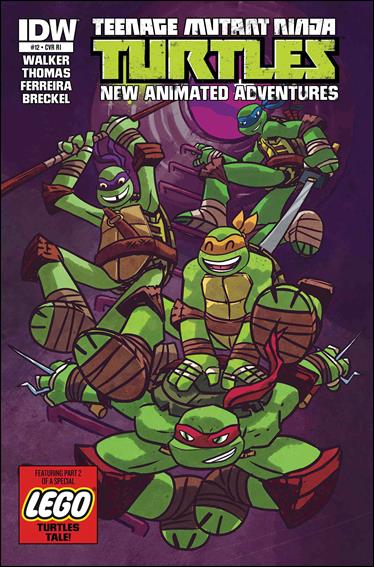 Teenage Mutant Ninja Turtles New Animated Adventures issue 12-C Ben Costa 1:10 Cover