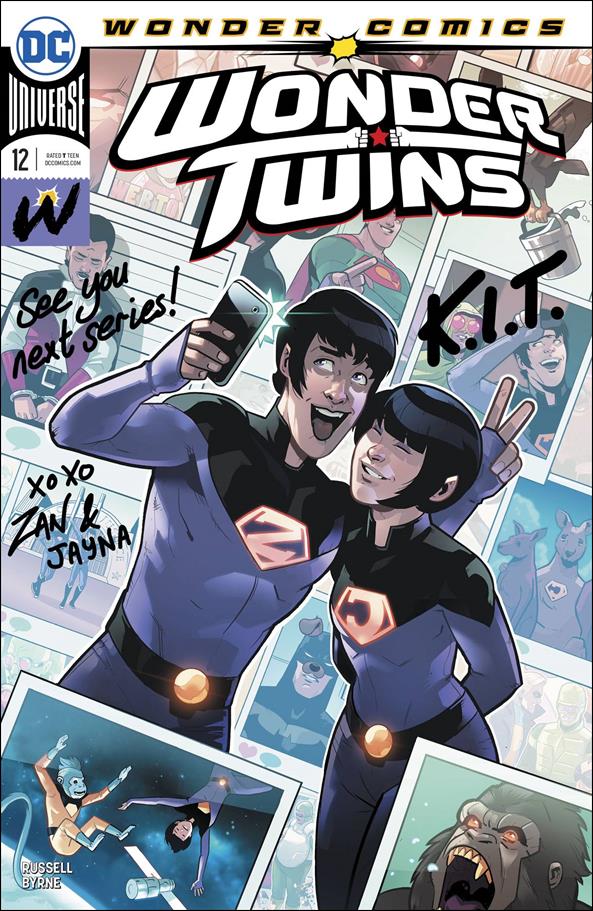 Wonder Twins issue 12 Stephen Byrne Cover