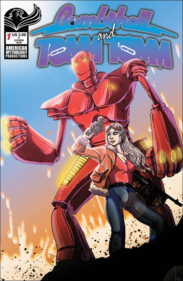 Bombshell & TommTomm issue 1-C Nat Oliver Cover