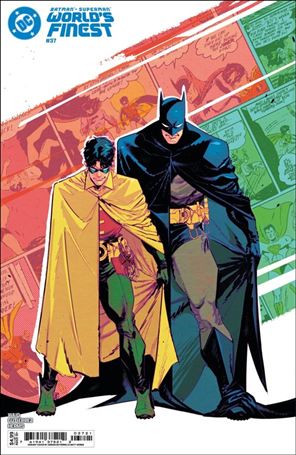 Batman/Superman: World's Finest issue 37-C Adrián Gutiérrez Connecting Cardstock Cover