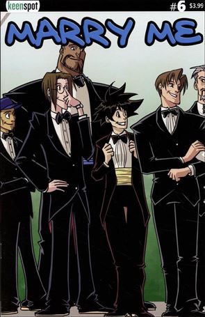 Marry Me issue 6-B Left Side Connecting Cover