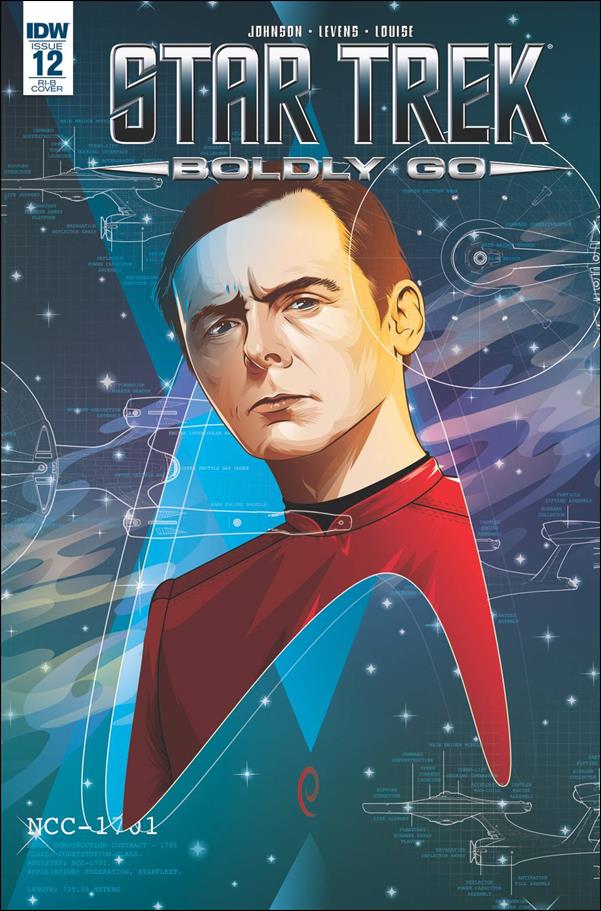 Star Trek: Boldly Go issue 12-D Cryssy Cheung 1:25 Cover