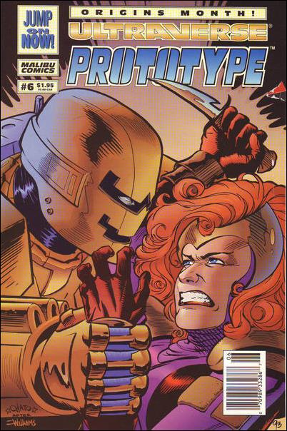 Prototype (1993) issue 6-B Newsstand Cover