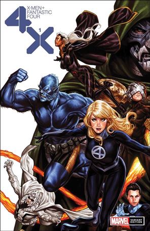 X-Men/Fantastic Four (2020) issue 1-B Mark Brooks Cover