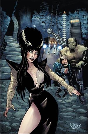 Elvira in Monsterland issue 2-I Dave Acosta 1:25 Virgin Cover