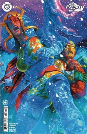 DC vs. Vampires: World War V issue 6-B Mark Spears Cardstock Cover