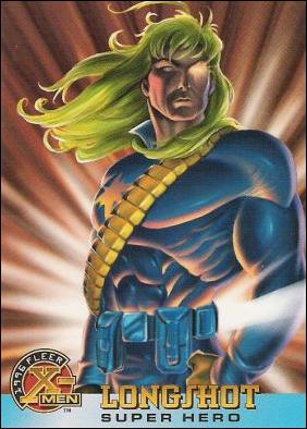 1996 Fleer X-Men Wal-Mart (Base Set) card 54 Longshot