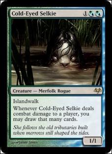 Magic the Gathering: Eventide (Base Set) card 149 Cold-Eyed Selkie