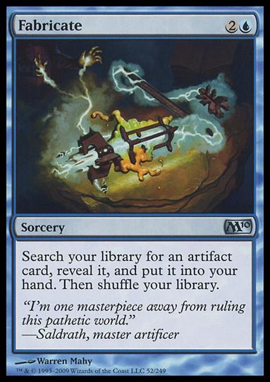 Magic the Gathering: 2010 Core Set (Base Set) card 52 Fabricate