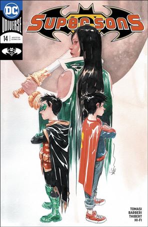 Super Sons issue 14-B Dustin Nguyen Cover