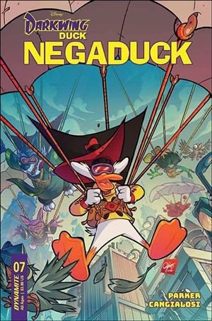 Negaduck issue 7-D Ciro Cangialosi Cover