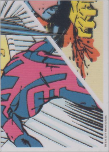 Marvel Universe 2011 (Acetate Parallel Subset) card 25