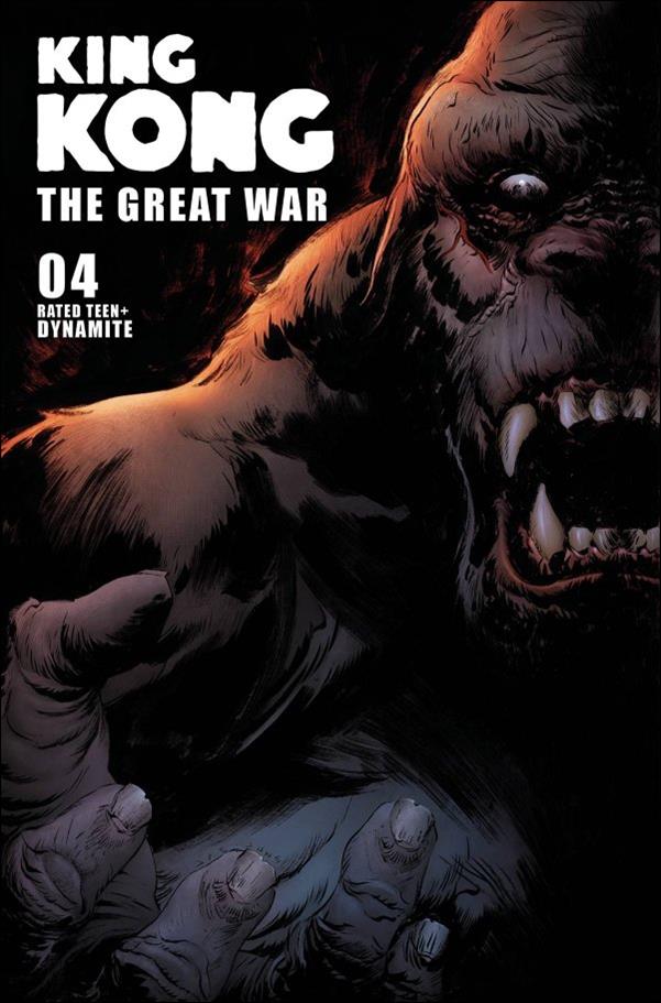 Kong: The Great War issue 4 Jae Lee Cover