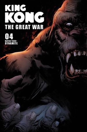 Kong: The Great War issue 4 Jae Lee Cover