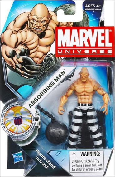 Marvel Universe (Series 3) figure 024 Absorbing Man (Human Skin)
