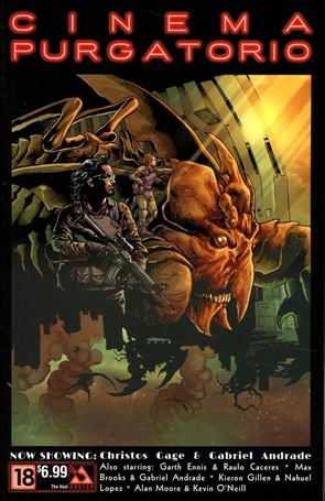 Alan Moore's Cinema Purgatorio issue 18-E Gabriel Andrade Cover