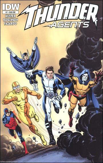 T.H.U.N.D.E.R. Agents (2013) issue 7-B Jerry Ordway Cover