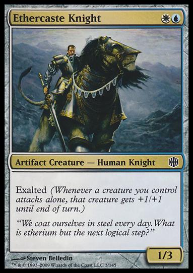 Magic The Gathering: Alara Reborn (Base Set) card 3 Esthercaste Knight