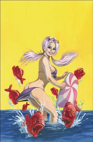 Sweetie Candy Vigilante (2024) issue 5-F Stephen Sistilli 1:10 Virgin Yellow Cover