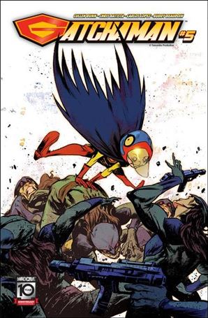 Gatchaman issue 5-B Sanford Greene Connecting Cover