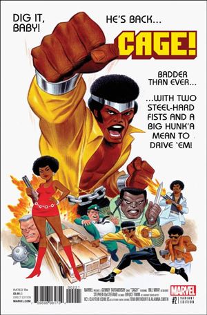 Cage! issue 2-B Bruce Timm 1:25 Cover