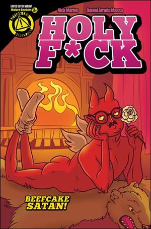 Holy F*ck issue 3-C Kaylie McDougal Satan Cover 1/1500
